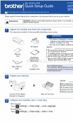 Brother ADS-1700W Manuel d'installation rapide