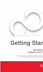 Fujitsu Lifebook TH700 Getting Started
