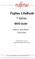 Fujitsu Lifebook TH700 Manuel