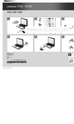 Fujitsu Lifebook TH700 Schnellstart-Handbuch
