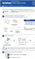 Brother ADS-2700W Manuel d'installation rapide