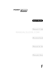 Fujitsu Point 1600 Gebruikershandleiding