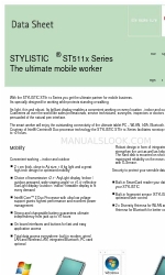 Fujitsu ST5111 - Stylistic Tablet PC Datasheet