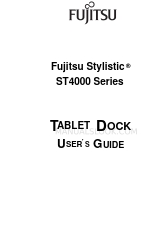 Fujitsu Stylistic 4120 User Manual