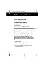 Fujitsu Stylistic LT 800P Manual de instalación