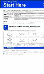 Brother PDS-6000 Quick Start Manual