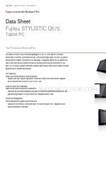 Fujitsu Stylistic Q572 Технічний паспорт