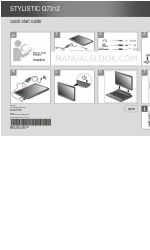 Fujitsu STYLISTIC Q7312 Quick Start Manual