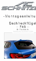 AC Schnitzer F40 Instrukcja montażu