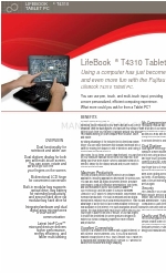 Fujitsu T4310 - LifeBook Tablet PC Specyfikacje