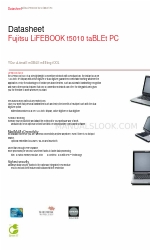 Fujitsu T5010 - LifeBook Tablet PC 데이터시트