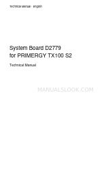 Fujitsu D2779 Manuale tecnico