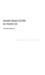 Fujitsu D2786 Manual técnico