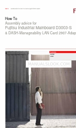 Fujitsu D2907-Adapter 사용자 설명서