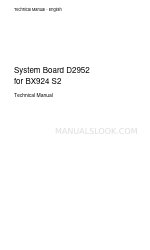 Fujitsu D2952 Manual técnico