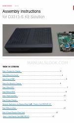 Fujitsu D3313-S Assembly Instructions Manual