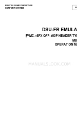 Fujitsu F2MC-16FX QFP-100P Manuale operativo