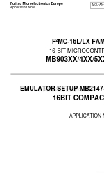 Fujitsu F2MC-16L Series Application Note