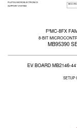 Fujitsu F2MC-8FX MB95390 Series Manuel de configuration