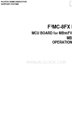 Fujitsu F2MC-8FX Series Manuale operativo