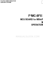 Fujitsu F2MC-8FX Series Manuale operativo