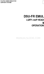 Fujitsu LQFP-100P Manual de operação