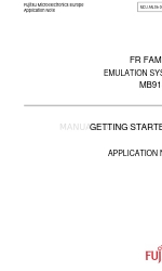 Fujitsu MB91460 SERIES Erste Schritte