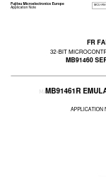 Fujitsu MB91460 SERIES Catatan Aplikasi