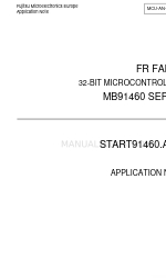 Fujitsu MB91460 SERIES 애플리케이션 노트