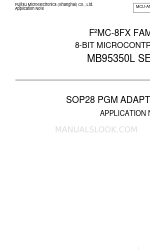 Fujitsu MB95350L Series Примечание по применению