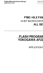 Fujitsu YOKOGAWA AF220 Application Note