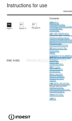 Indesit EWC 91083 Manual de instruções de utilização