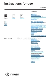 Indesit IWC 61251 Gebruiksaanwijzing