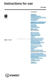 Indesit IWC 81481 Manual de instrucciones