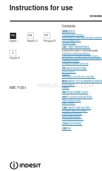 Indesit IWE 71251 Руководство по эксплуатации