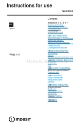 Indesit IWME 126 Manual de instrucciones