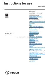 Indesit IWME 147 Manual de instrucciones