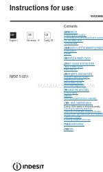 Indesit IWSE 51251 Instructions For Use Manual