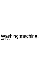 Indesit WAX 120 Manual de instrucciones de instalación y uso