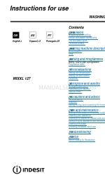 Indesit WIXXL 127 Instructions For Use Manual