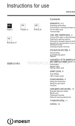 Indesit XWA 61451 Gebrauchsanweisung Handbuch