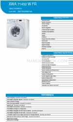 Indesit XWA 71452 Instructions For Use Manual