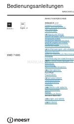 Indesit XWD 71683 Instructions For Use Manual