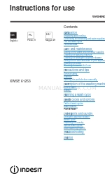 Indesit xwe 71252 Manuel d'utilisation