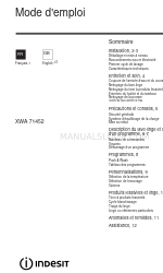 Indesit xwsa51052 Manual de instruções de utilização