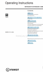 Indesit BAAN 10 S Operating Instructions Manual