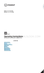 Indesit BIAA 1x F xx WD Operating Instructions Manual