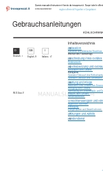 Indesit IN D 24 V Series Manual de Instruções