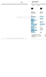 Indesit NTA 18 Operating Instructions Manual