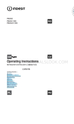 Indesit PBAA13 Series Operating Instructions Manual